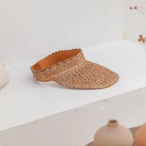 Adult Rattan Visor - Tan<Boutique Bonita Best