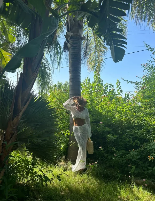 ALBA - White Knit Co-Ord<Boutique Bonita Sale