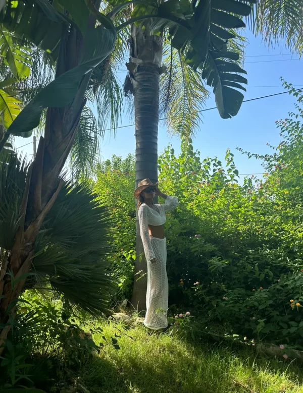 ALBA - White Knit Co-Ord<Boutique Bonita Sale