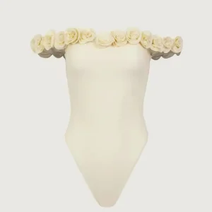 AMORE - Ivory Swimsuit<Boutique Bonita Sale