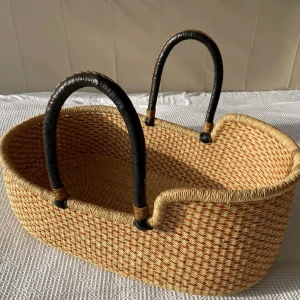 Baby Bolga Moses Basket - Isabis<Boutique Bonita Clearance
