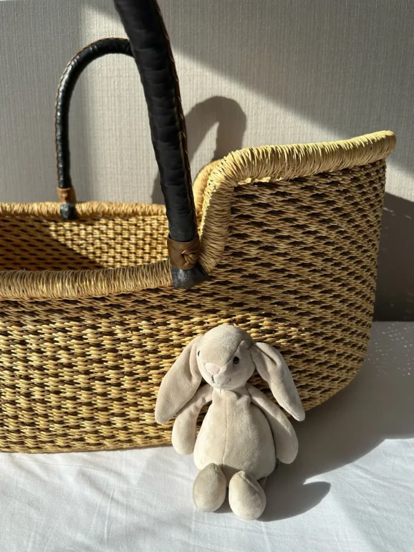 Baby Bolga Moses Basket - Feechi<Boutique Bonita Best
