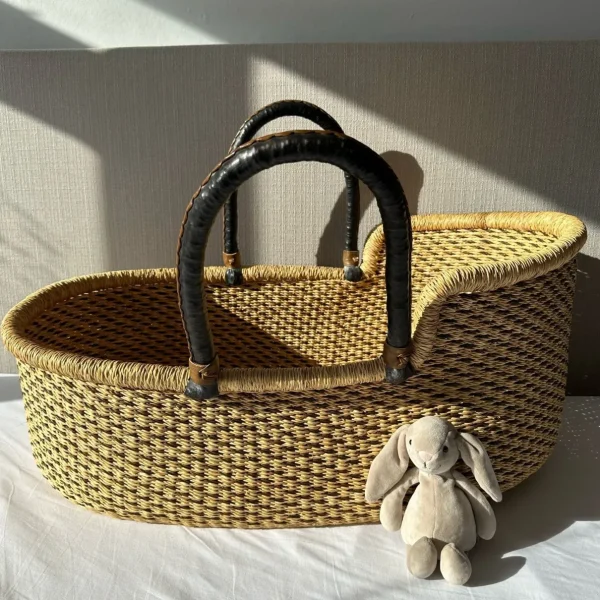 Baby Bolga Moses Basket - Feechi<Boutique Bonita Best