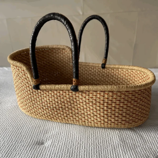 Baby Bolga Moses Basket - Isabis<Boutique Bonita Clearance