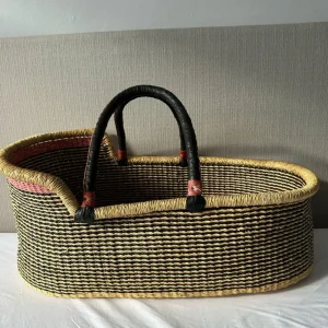 Baby Bolga Moses Basket - Lulu<Boutique Bonita Best
