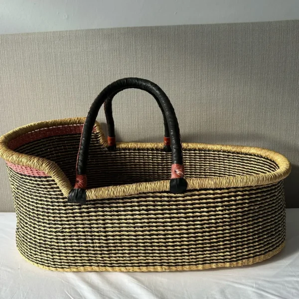 Baby Bolga Moses Basket - Lulu<Boutique Bonita Best