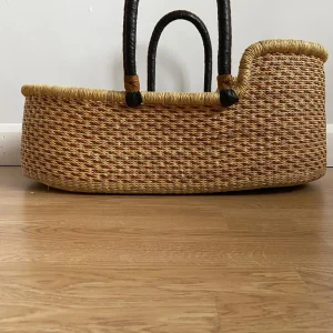 Baby Bolga Moses Basket - Isabis<Boutique Bonita Clearance