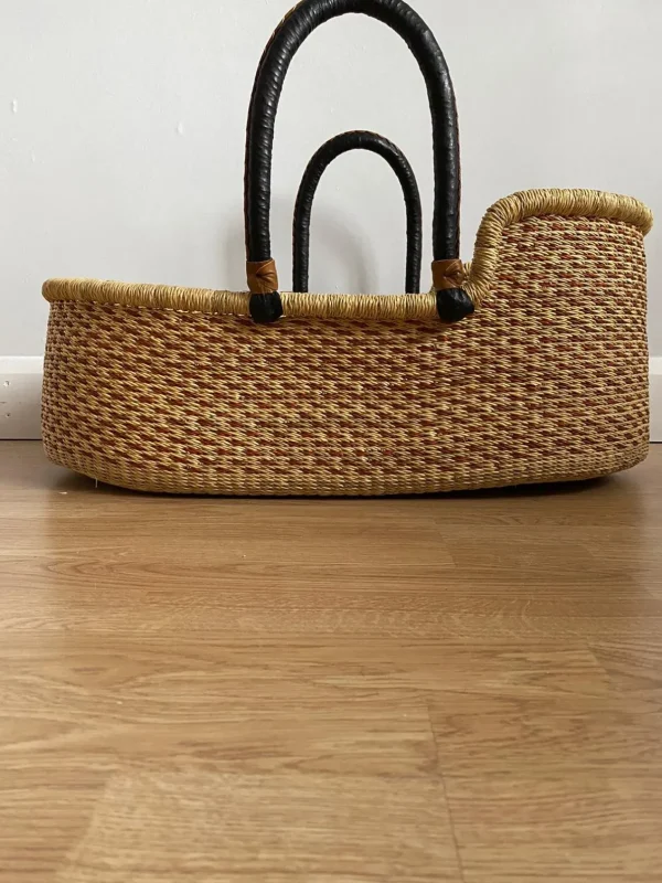 Baby Bolga Moses Basket - Isabis<Boutique Bonita Clearance