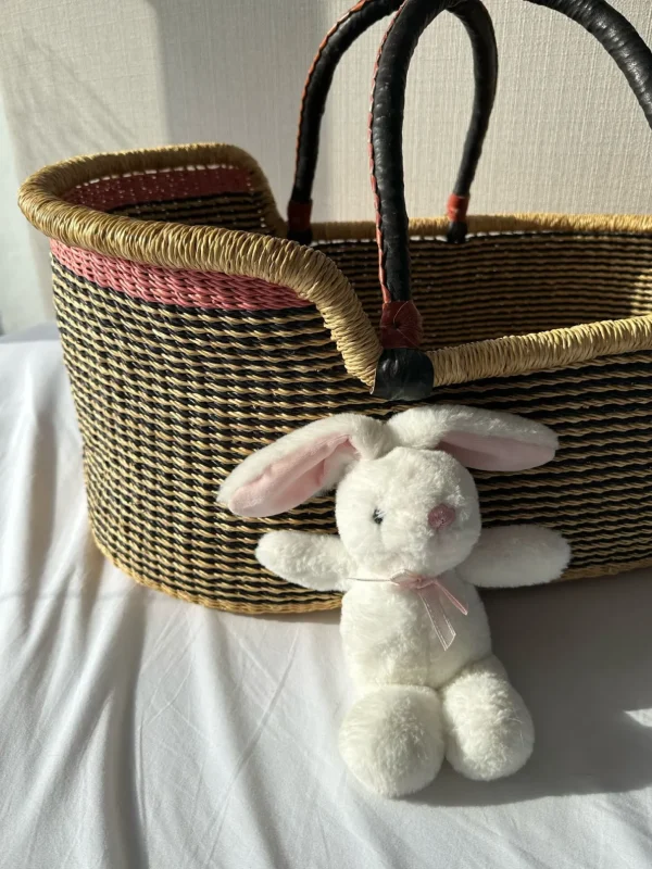 Baby Bolga Moses Basket - Lulu<Boutique Bonita Best