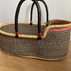 Baby Bolga Moses Basket - Lulu<Boutique Bonita Best