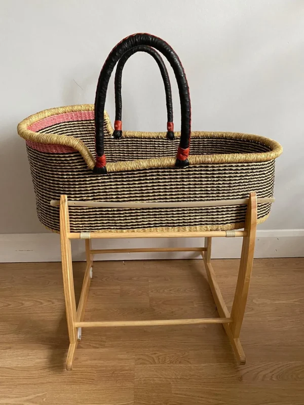Baby Bolga Moses Basket - Lulu<Boutique Bonita Best