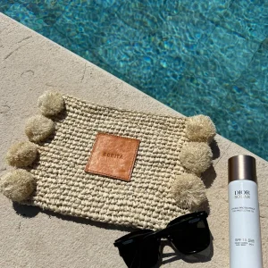 BONITA - Raffia palm clutch<Boutique Bonita Sale