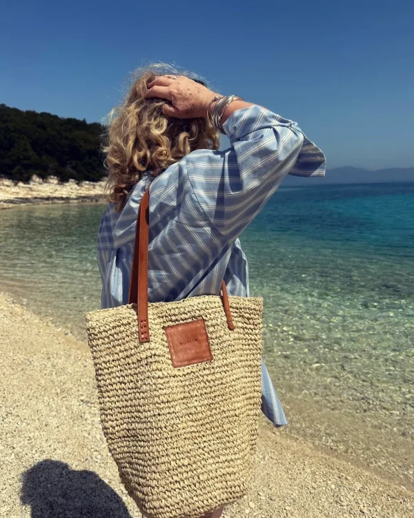 BONITA - Raffia tote shopper<Boutique Bonita Clearance