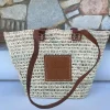 Bonita open weave Palm Basket - Double handle<Boutique Bonita Hot