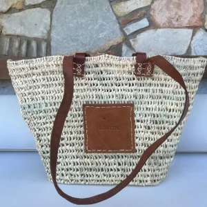 Bonita open weave Palm Basket - Double handle<Boutique Bonita Hot