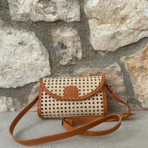Bonita's Bali Rattan Crossbody Bag & Clutch<Boutique Bonita New