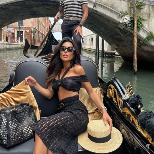 Bonita's Classic Boater - Black<Boutique Bonita Clearance