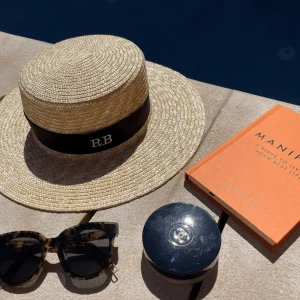 Bonita's Classic Boater - Black<Boutique Bonita Clearance