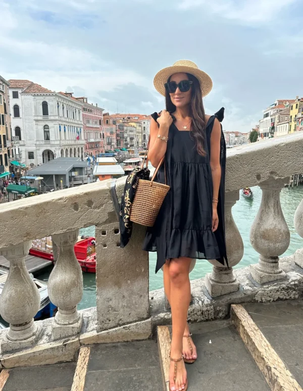 Bonita's Classic Boater - Black<Boutique Bonita Clearance