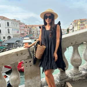 Bonita's Classic Boater - Black<Boutique Bonita Clearance