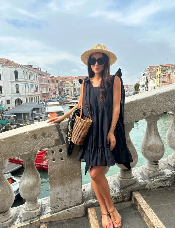 Bonita's Classic Boater - Black<Boutique Bonita Clearance