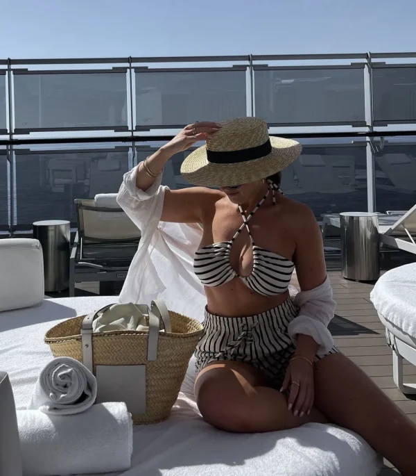 Bonita's Classic Boater - Black<Boutique Bonita Clearance