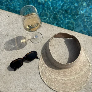 Bonita's Classic Palm Leaf Visor<Boutique Bonita Outlet