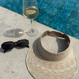 Bonita's Classic Palm Leaf Visor<Boutique Bonita Outlet