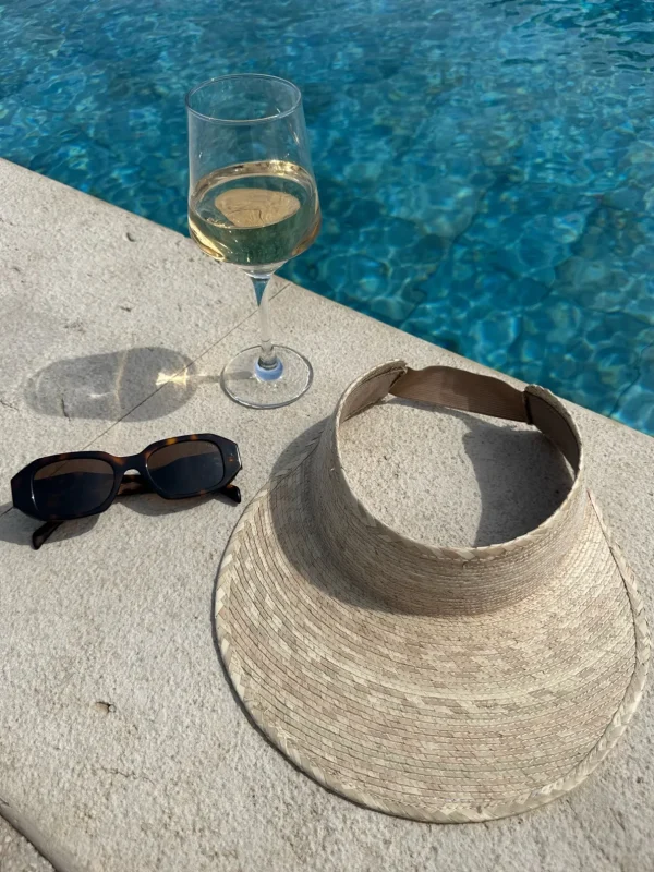 Bonita's Classic Palm Leaf Visor<Boutique Bonita Outlet