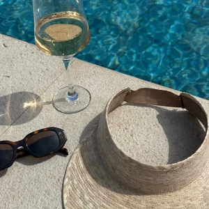 Bonita's Classic Palm Leaf Visor<Boutique Bonita Outlet