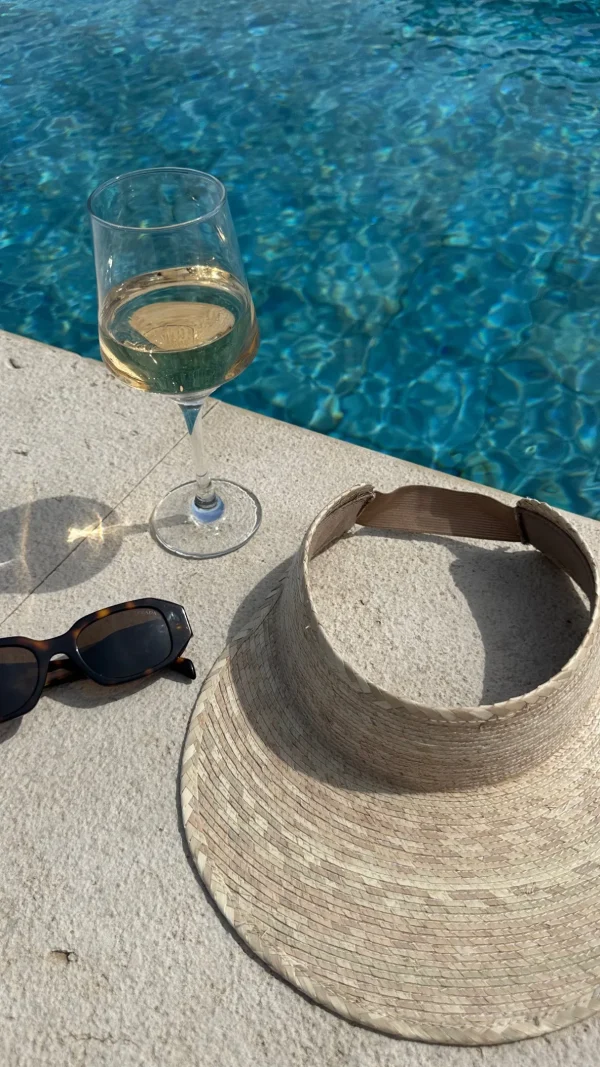 Bonita's Classic Palm Leaf Visor<Boutique Bonita Outlet