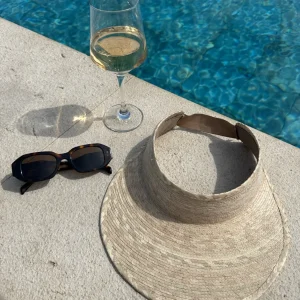Bonita's Classic Palm Leaf Visor<Boutique Bonita Outlet