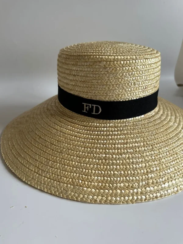 Bonita's Large Brim Boater - Black<Boutique Bonita New