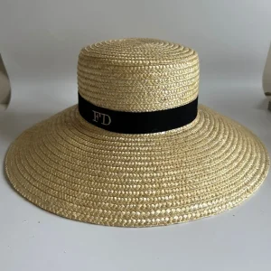 Bonita's Large Brim Boater - Black<Boutique Bonita New