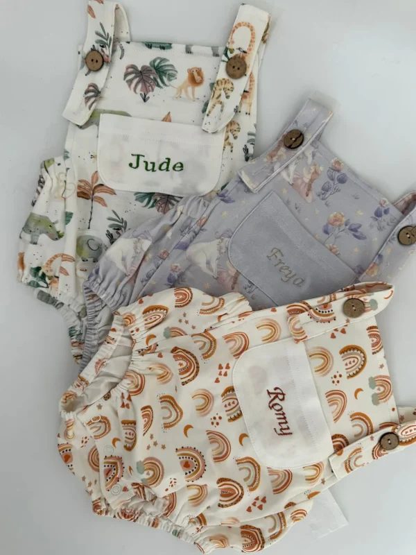 Bonita’s Little Explorer Personalised Baby Romper<Boutique Bonita Fashion