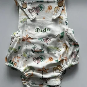 Bonita’s Little Explorer Personalised Baby Romper<Boutique Bonita Fashion
