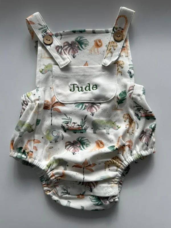 Bonita’s Little Explorer Personalised Baby Romper<Boutique Bonita Fashion