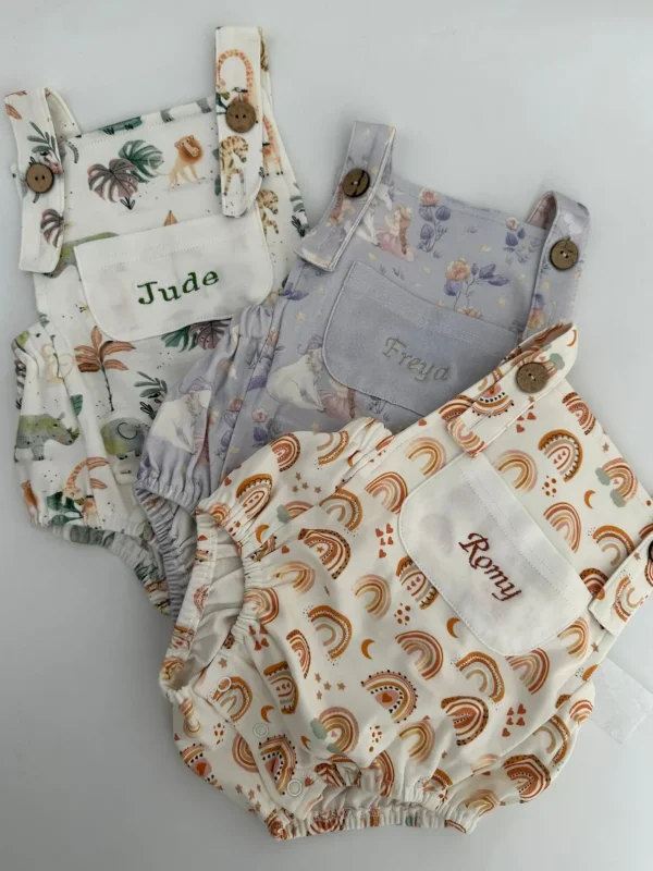 Bonita’s Little Explorer Personalised Baby Romper<Boutique Bonita Fashion