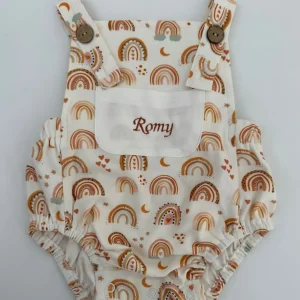 Bonita’s Little Rainbow Personalised Baby Romper<Boutique Bonita Hot