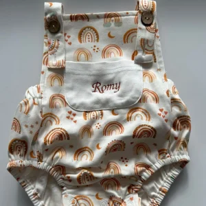Bonita’s Little Rainbow Personalised Baby Romper<Boutique Bonita Hot