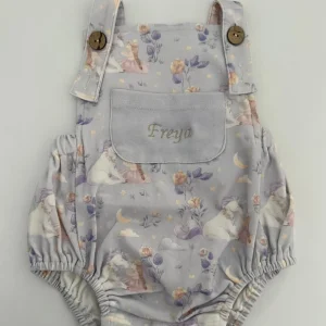 Bonita’s Little Unicorn Personalised Baby Romper<Boutique Bonita Hot