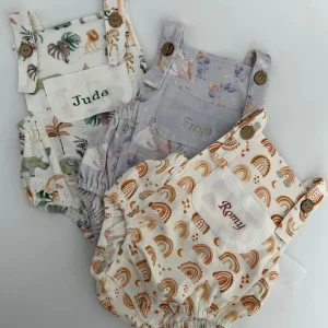 Bonita’s Little Unicorn Personalised Baby Romper<Boutique Bonita Hot