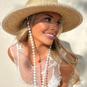 Bonita's Luxury Pearl Boater<Boutique Bonita Online