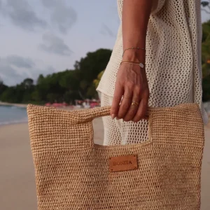 Bonita's Mini Raffia Tote Clutch Bag<Boutique Bonita New