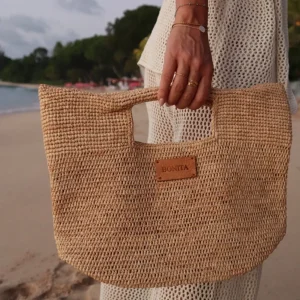 Bonita's Mini Raffia Tote Clutch Bag<Boutique Bonita New