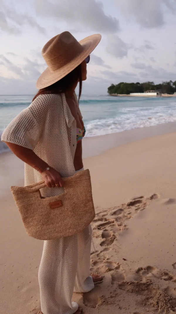 Bonita's Mini Raffia Tote Clutch Bag<Boutique Bonita New