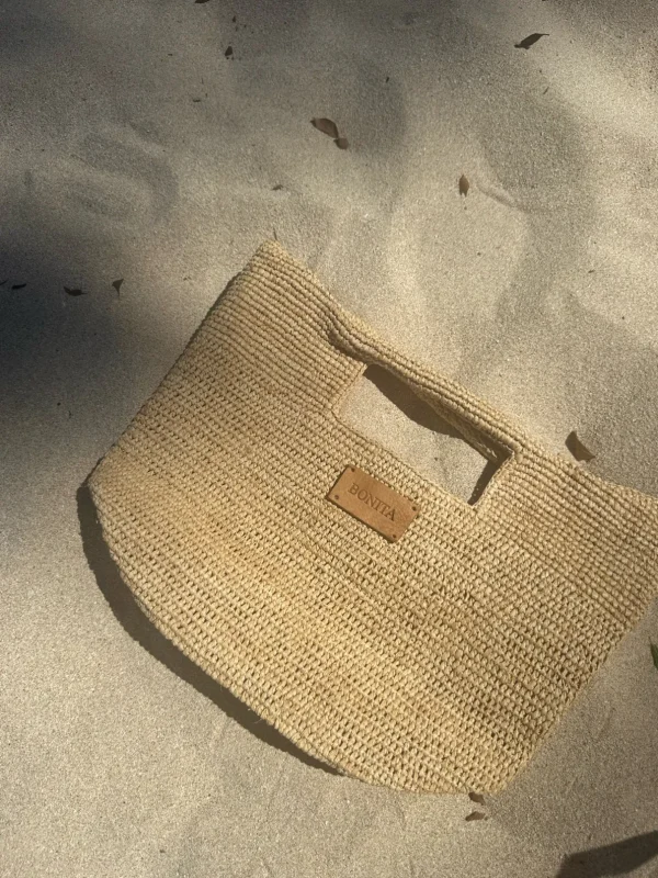 Bonita's Mini Raffia Tote Clutch Bag<Boutique Bonita New