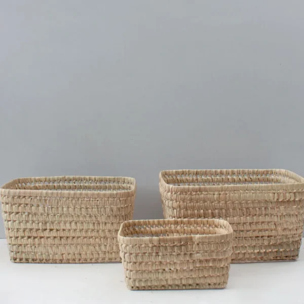 Bonita's Open Weave Storage Boxes (Trio)<Boutique Bonita Fashion