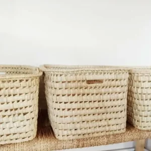 Bonita's Open Weave Storage Boxes (Trio)<Boutique Bonita Fashion