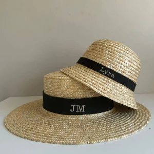 Bonita's Personalised Baby Straw Bucket Hat<Boutique Bonita Discount